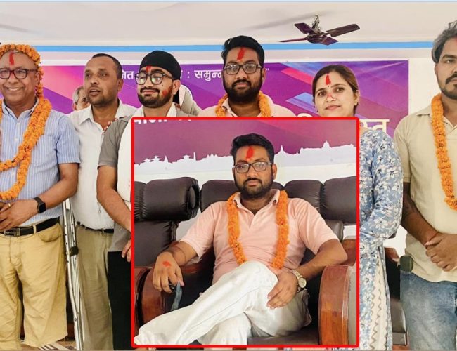 बुद्धभूमि उद्योग वाणिज्य संघको क्षेत्र न १ बाट घिमिरे सर्वसहमत चयन