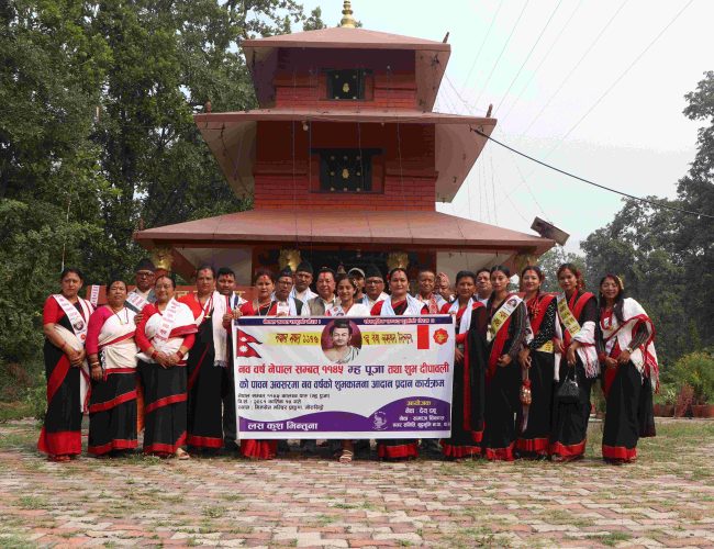 बुद्धभूमि मनाइयो साख्वाको जयन्ती र नेपाल सम्वत् ११४५