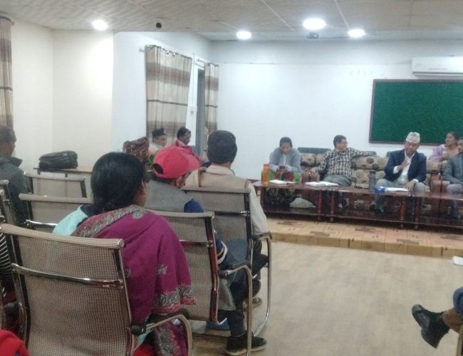 नेकपा एमाले बिजयनगरको बैठक सम्पन्न, जरा अभियान कार्यक्रमको तयारी तीव्र