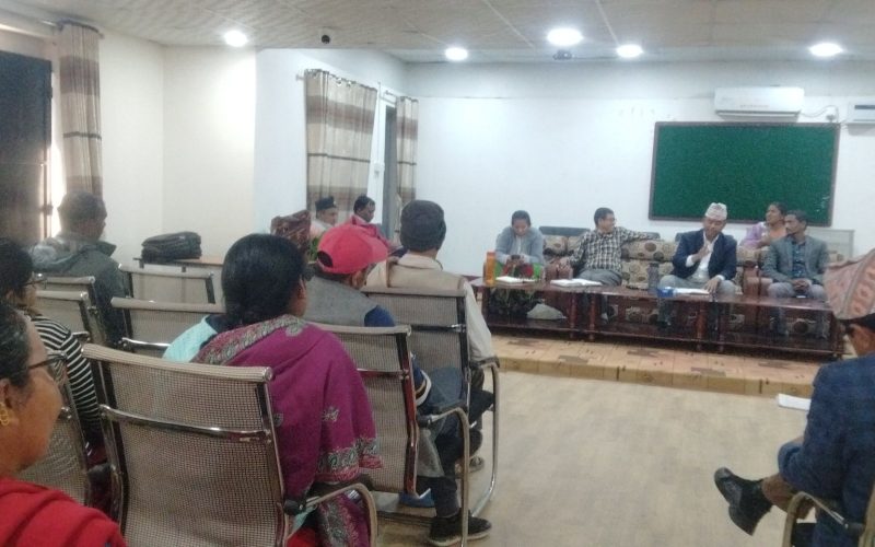 नेकपा एमाले बिजयनगरको बैठक सम्पन्न, जरा अभियान कार्यक्रमको तयारी तीव्र